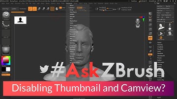 #AskZBrush: “Is there a way to turn off the upper left and upper right canvas items?”