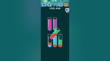 Water Color Sort Level 4306 4307 4308 4309 4310 WalkThrough Solution Gameplay