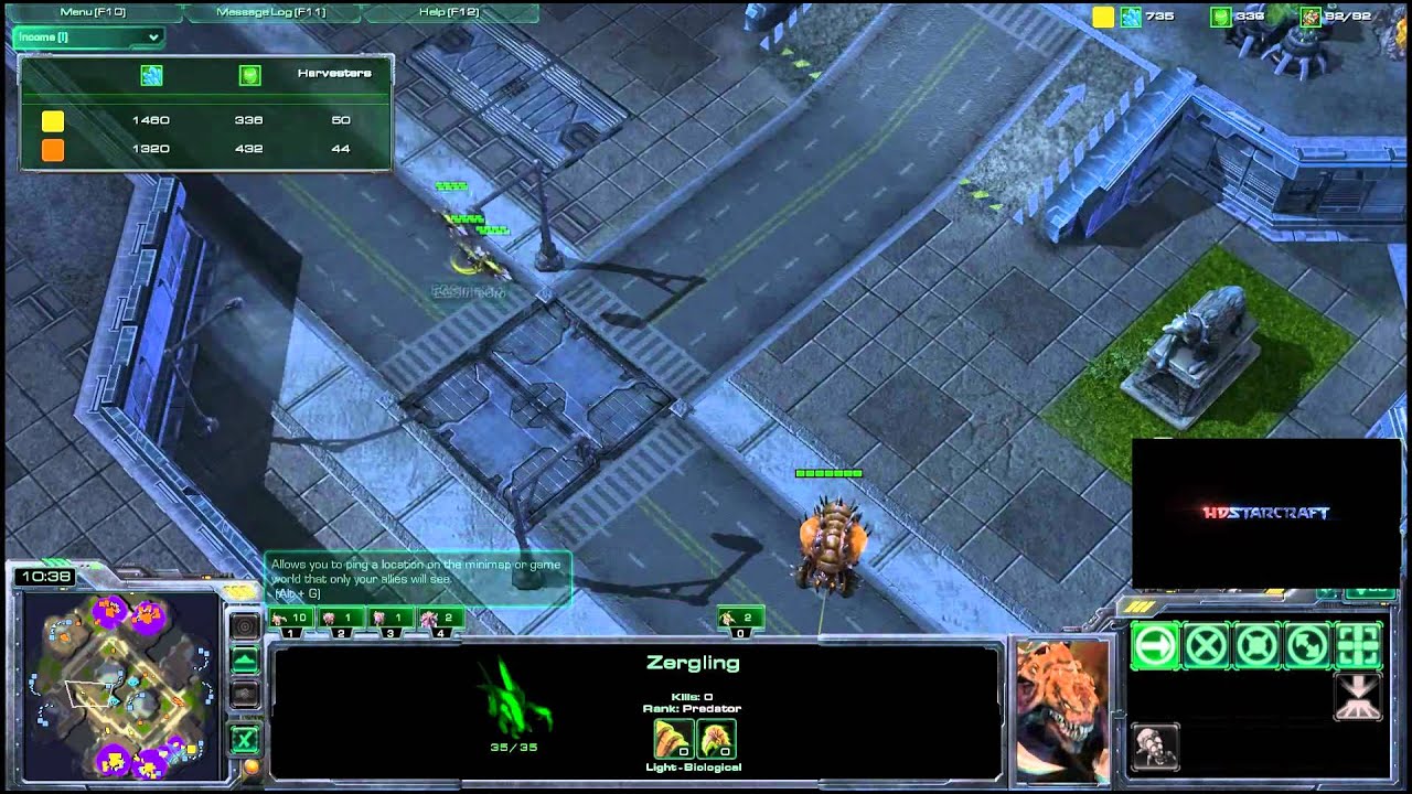HD Starcraft 2 Root v Evil Geniuses g1