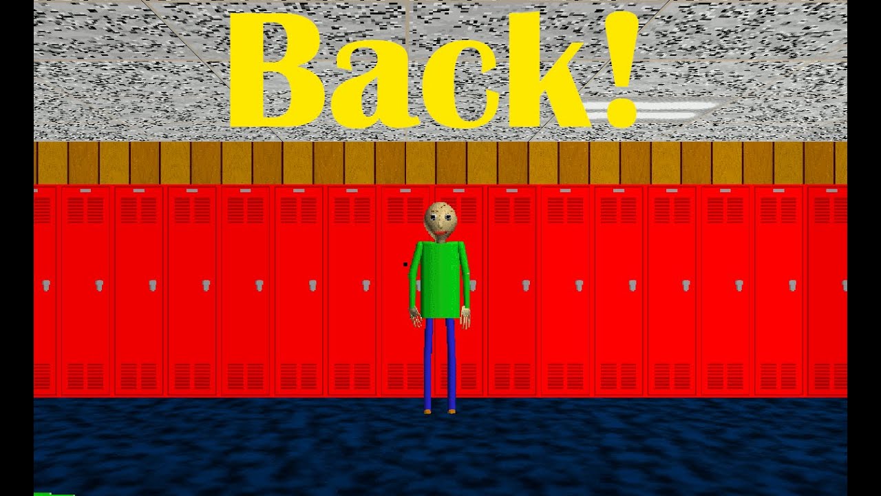 Baldi is BACK?! | Baldi's Basics Plus Gameplay 10 - YouTube