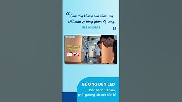 Chiếc gương đèn led này khiến bao chị em say mê, càng soi càng sáng, càng sáng lại càng nét!