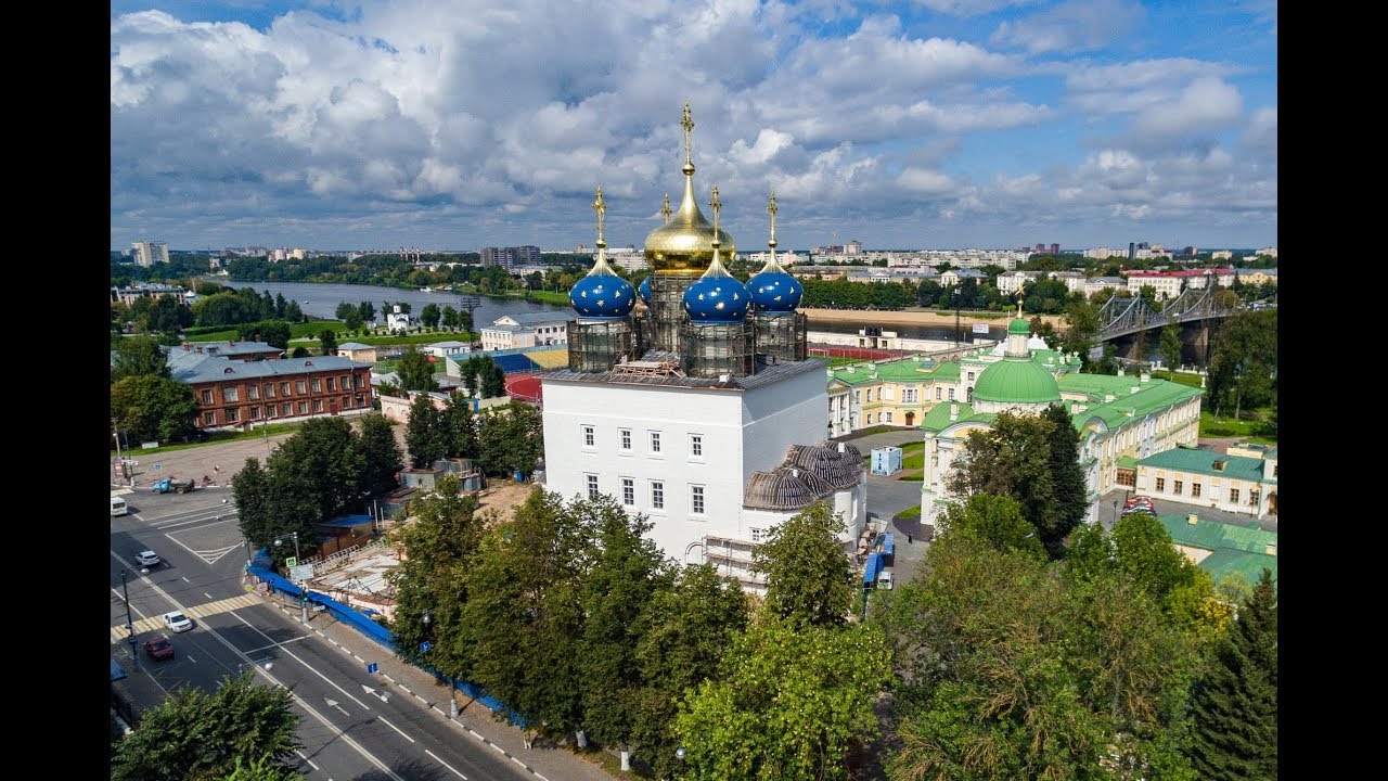 Спасо-Преображенский собор. Тверь. 2019. От раскопок до купола.