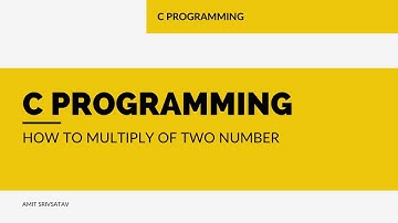 Write a program to multiply two numbers || C Programming #aslearninginstitute #multiplyinc #cporgram