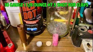 10Ga Light Claysmall Game Recipe 1 18 Ounce .5 Shot