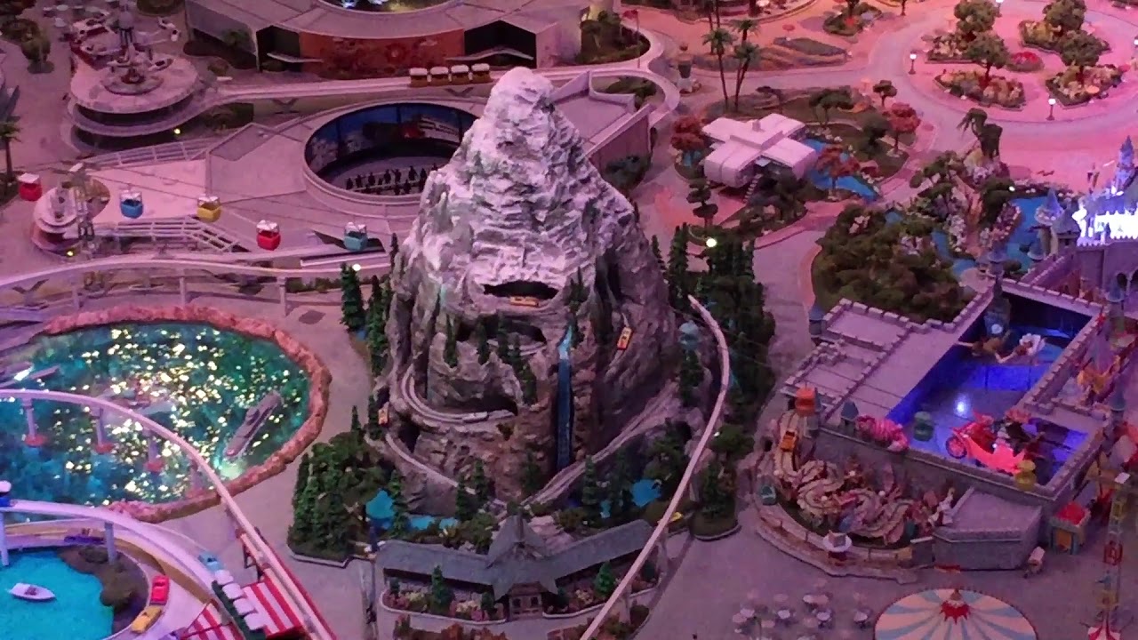 Walt Disney Family Museum Disneyland Model