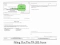 TicketKick Step by Step Guide to Filling out the TR-205 Form