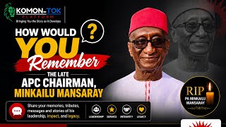 Reflecting on the Life, Leadership, and Legacy of the Late APC Chairman