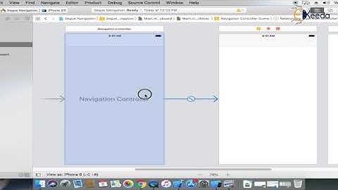 Navigation using Segue