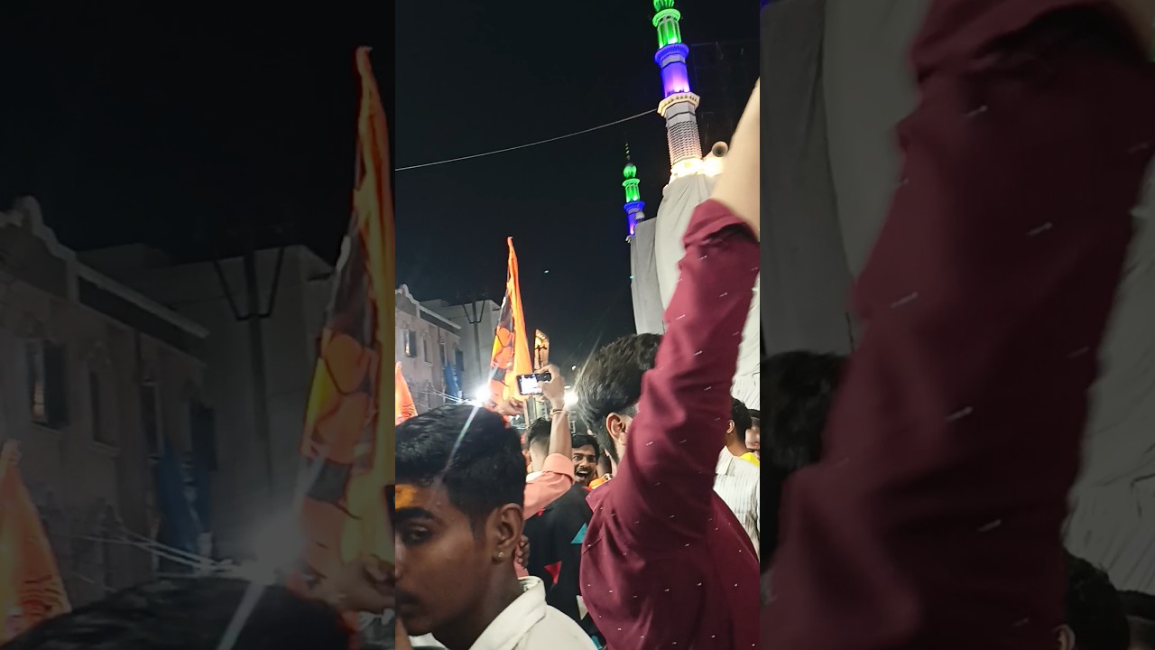 🚩Unexpected Incident Happened In Ram Navami At Bhagyanagar 🚩