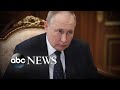 Russia hit with new sanctions; Kremlin demands negotiations with Ukraine | ABCNL