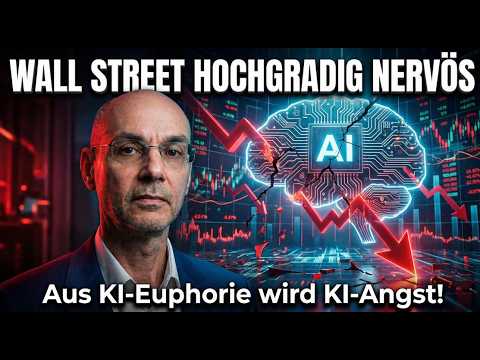 Thumbnail for Wall Street hochgradig nervös - aus KI-Euphorie wird KI-Angst! Marktgeflüster