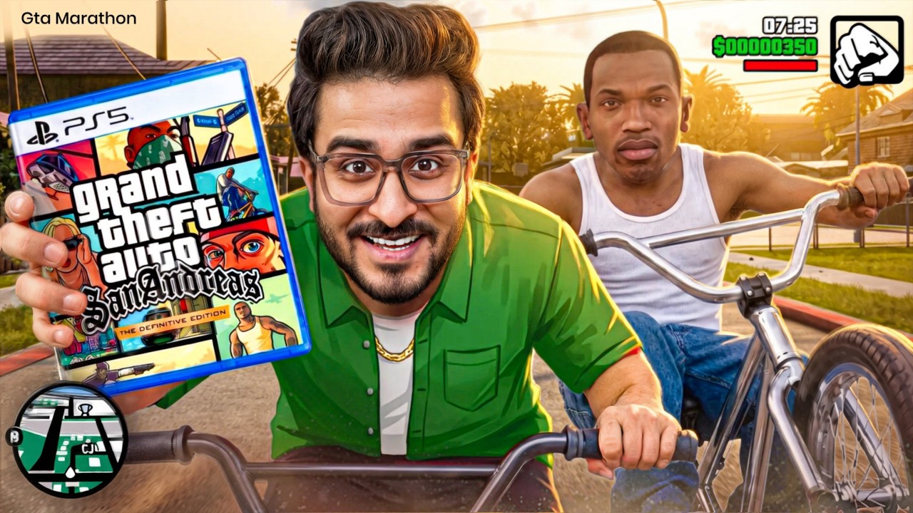 Finishing GTA San Andreas Before GTA 6 🟢🔥 Definitive Edition LIVE #5 ...