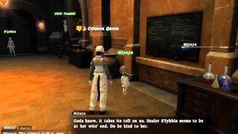 Final Fantasy 14 Alchemist LvL 20 Quest