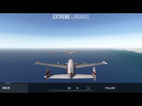 landing a Lockheed Constellation with no fuel at Kansai airport | Extreme Landings