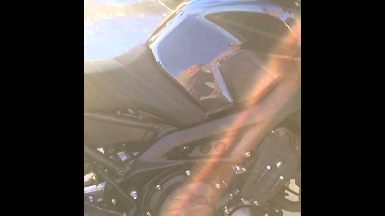 Fz09 loud exhaust before & after