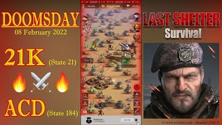 21K vs ACD - DD War ✪ Doomsday ✪ Last Shelter Survival screenshot 2
