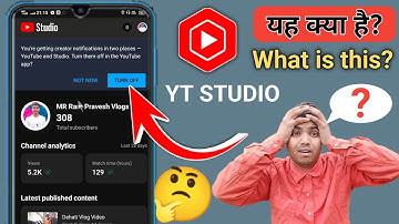 Youre getting creator notification in two places YouTube and Studio Turn them off in the YouTube app