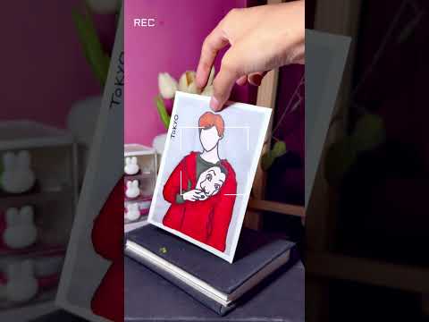 Art Reveal | Money Heist Character Painting | Day 1 | #artreveal #art #painting #drawing #moneyheist