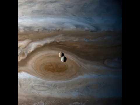 A breathtaking NASA video shows Jupiter's moons passing over Jupiter's  Great Red Spot - YouTube