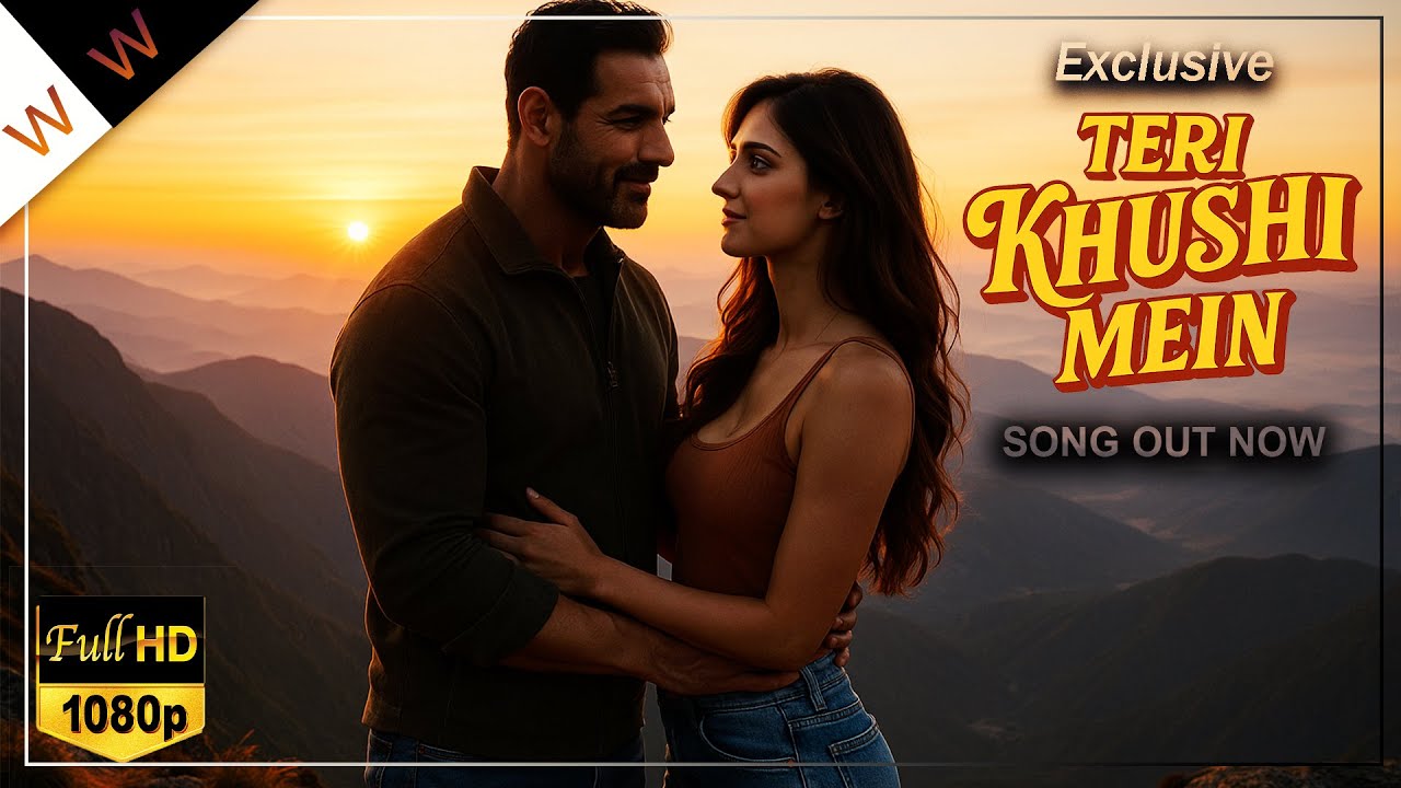 Teri Khushi Mein | John Abraham, Disha Patani | Latest Hindi Song 2025 | New Romantic Song