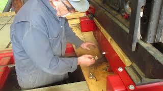 Working on the big sawmill # 1517