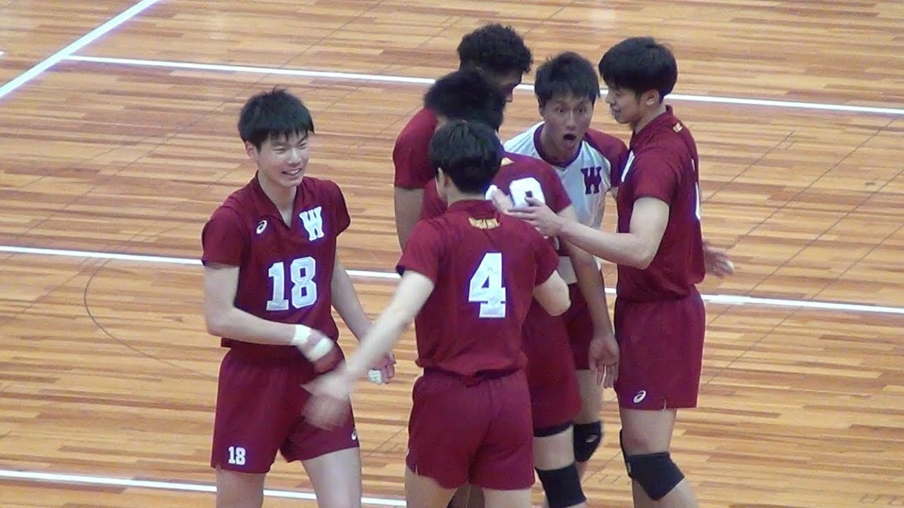 【黒鷲旗2019】早稲田大学 vs 東レアローズ 第1セット