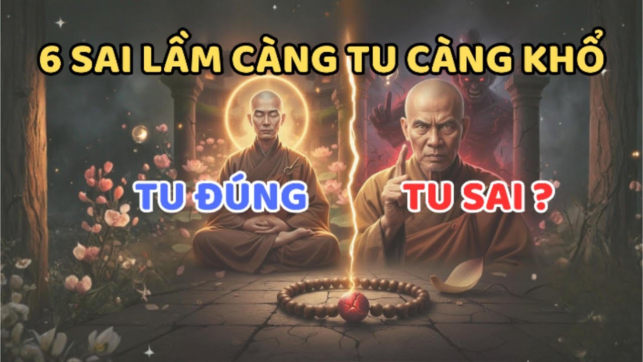 Tu Mãi Không Hết Khổ? Đây Là 6 Sai Lầm Bạn Đang Mắc Phải.