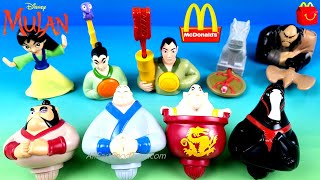 1998 Disney's Mulan McDonalds Happy Meal Toy Chien Po #8 