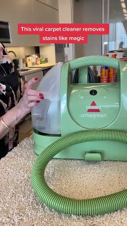 Removing Stains Is SATISFYING With The 'Little Green Machine' | Good Housekeeping