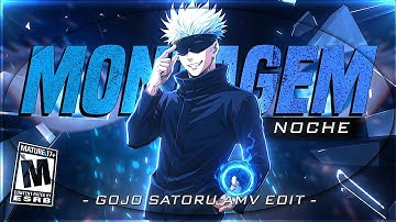 MONTAGEM NOCHE ~ Gojo Satoru [AMV/Edit] 4k ! Alight Motion Preset (+Project file)