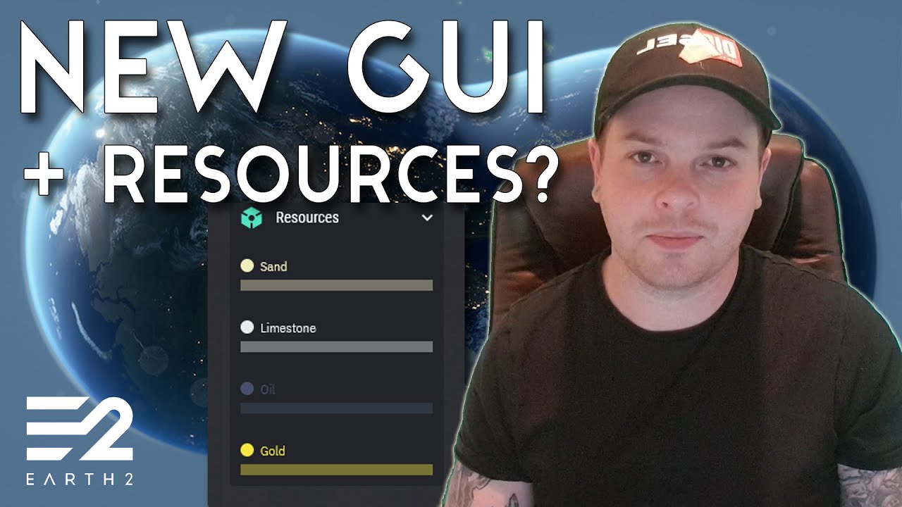 New GUI & Resources? Earth 2 Test Site Update.