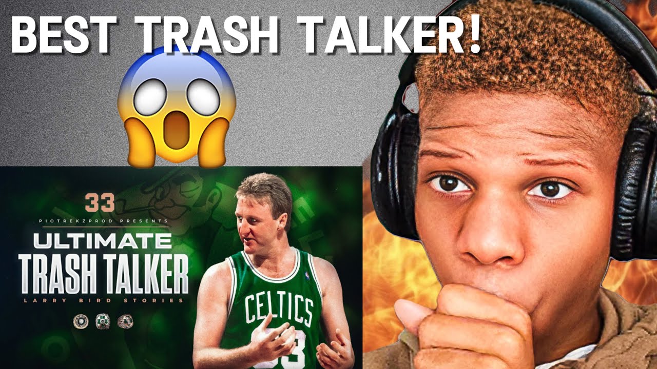 NON LARY BIRD FAN REACT TO Larry Bird STORIES that prove he's the BEST TRASH TALKER | REACTION!!!