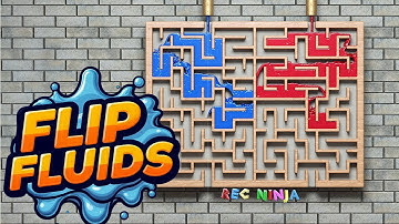 Fluids Race in the Maze Ep. 1, Blender animation, liquid simulation, labyrinth addon #physics