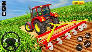 Grand Farming Tractor Simulator 2022 - Harvester Plowing Tractor Driving - Android Gameplay screenshot 2