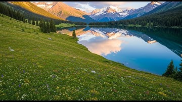 Bình yên bên trong với âm thanh của sa mạc xanh – gió và nước thanh bình