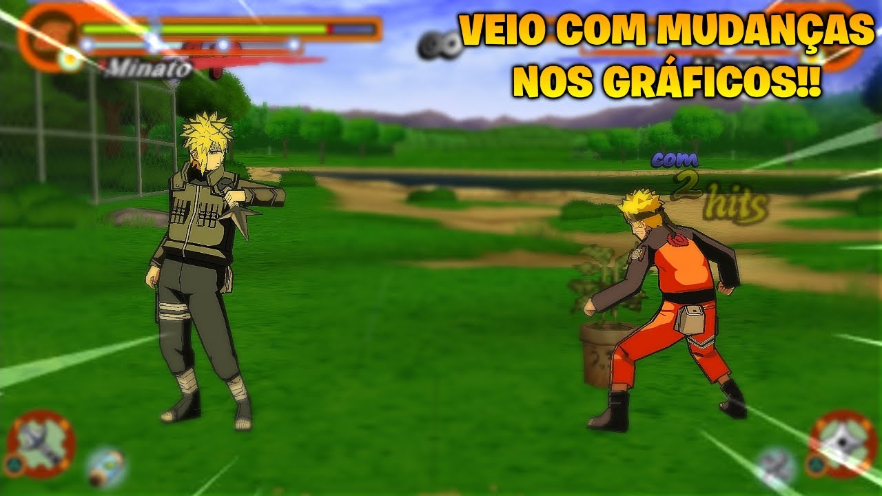 NARUTO SHIPPUDEN ULTIMATE NINJA 5 PARA PPSSPP ANDROID (MOD NSUNH3)