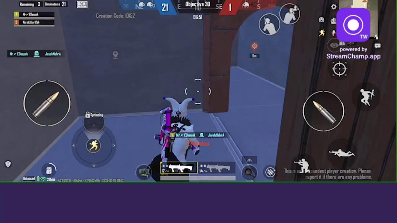 Broadcast powered by StreamChamp