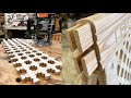     diy bench made of old oak   router features  