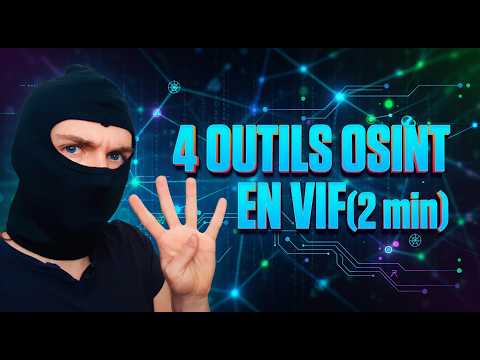 RETROUVER une PERSONNE facilement sur INTERNET ! 4 outils OSINT (2 min)