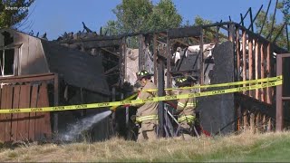 Fire severely damages two houses in Post Falls near Seltice Elementary