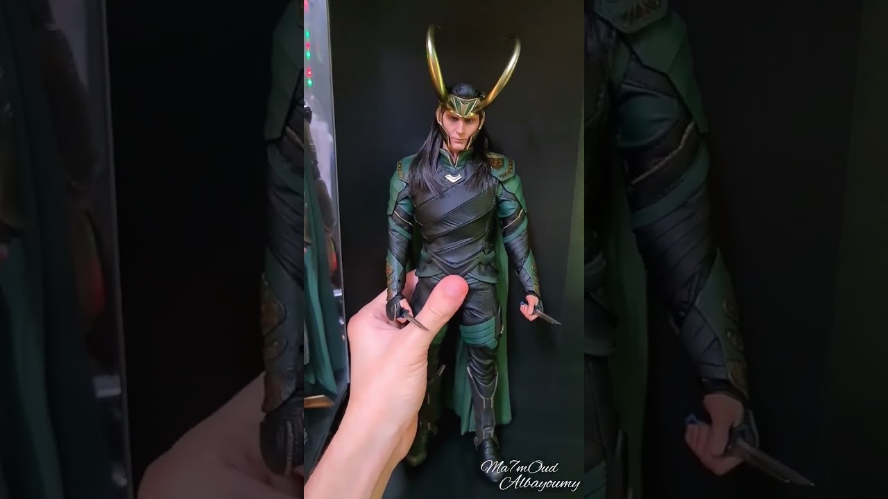 New Added To The Hot Toys Collection ! Loki From Ragnarok Rooted Hair By Me