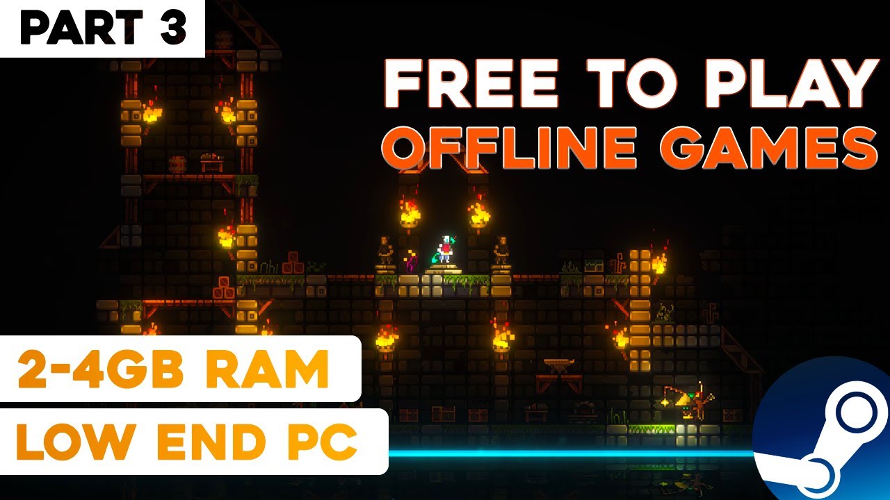 TOP 5 *Free To Play* Offline Games On Steam (With Download Links) Part 2 