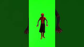 Spiderman Dancing Green Screen Meme Template #shorts #spiderman #memes