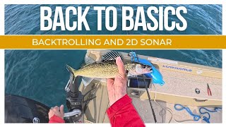 Back trolling for Walleye on the St. Clair River