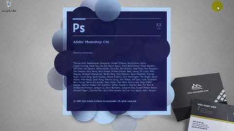 Học Photoshop - Bài 1. Cài đặt Photoshop CS6