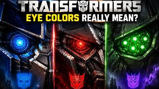 What Do Transformers Eye Colors Really Mean