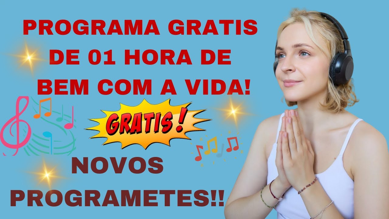 PROGRAMA GOSPEL DE 01HR DE BEM COM A VIDA 20- NOVOS PROGRAMETES - GRATIS PARA SUA RADIO!!!