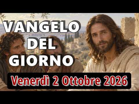 Video VANGELO DEL GIORNO VENERDI 2 OTTOBRE 2026 ? Chi dunque è più grande nel regno dei cieli?