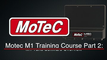 Motec M1 Training Course Part 2: M1 Tune Software Overview | Evans Performance Academy
