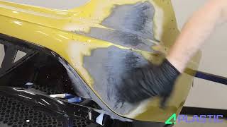 Heat & Push repair with our 4Plastic push tool